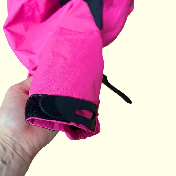 The North Face Fuchsia and Charcoal Hooded Jacket Women’s Small - Picture 9 of 10